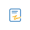 Zoho Sign logo, electronic signature software implemented by DSL Telecom in South Africa