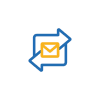 ZeptoMail logo, transactional email service for applications and websites